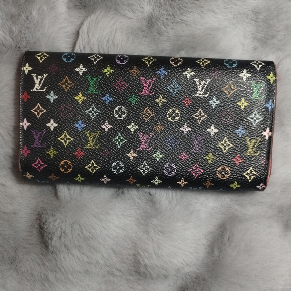 Louis Vuitton Multicolor Murakami Sara Wallet on chain - Picture 3 of 16